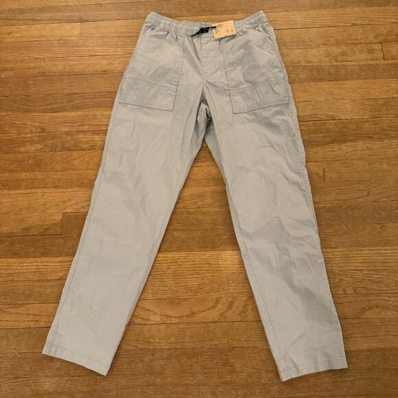 NWT There Abouts light gray flex cargo pants boys youth size large L (14-16) b3 - Picture 1 of 4